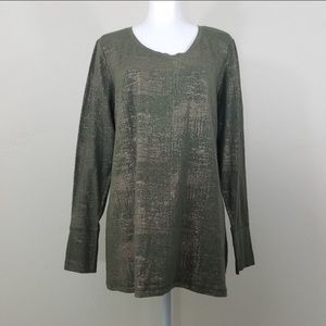 A.n.a Oregano Rose Gold Sweater Size XL